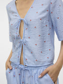 Τοπ ριγέ με δέσιμο Vero Moda 10324638