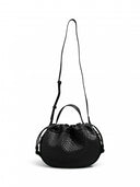 Τσάντα ballon με pattern PIECES 17160038