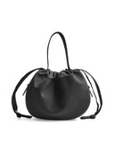 Τσάντα balloon υφασμάτινη χειρός 17158753 - Μαύρο - thefashionproject.gr - PIECES
