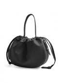 Τσάντα balloon υφασμάτινη χειρός 17158753 - Μαύρο - thefashionproject.gr - PIECES