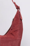 Τσάντα καστόρινη ώμου Vero moda 10331146 - Μπορντό - thefashionproject.gr - VERO MODA