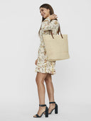 Τσάντα ψάθινη παραλίας Vero Moda 10224558