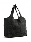 Τσάντα shopper υφασμάτινη Pieces 17158750 - Μαύρο - thefashionproject.gr - PIECES