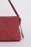 Τσάντα ώμου καστόρινη Vero Moda 10331142 - Μπορντό - thefashionproject.gr - VERO MODA