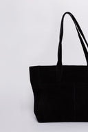 Τσάντα ώμου καστόρινη Vero Moda 10331144 - Μαύρο - thefashionproject.gr - VERO MODA