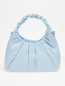Τσάντα ώμου με frilled σχέδιο - Γαλάζιο - thefashionproject.gr - The Fashion Project