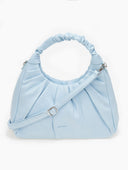 Τσάντα ώμου με frilled σχέδιο - Γαλάζιο - thefashionproject.gr - The Fashion Project