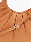 Τσάντα ώμου με frilled σχέδιο - Κεραμιδί - thefashionproject.gr - The Fashion Project