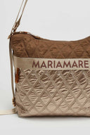 Τσάντα χιαστί καπιτονέ Marimare - Άμμου - thefashionproject.gr - MARIAMARE