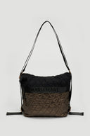 Τσάντα χιαστί καπιτονέ Marimare - Μπρονζέ - thefashionproject.gr - MARIAMARE