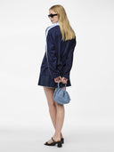 Τσαντάκι πουγκί με denim όψη PIECES 17157573 - Μπλε denim - thefashionproject.gr - PIECES