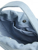 Τσαντάκι πουγκί με denim όψη PIECES 17157573 - Μπλε denim - thefashionproject.gr - PIECES