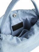Τσαντάκι πουγκί με denim όψη PIECES 17157573