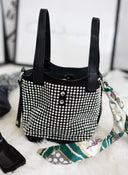 Τσαντάκι χειρός με strass 