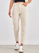 Τζιν παντελόνι mom fit ψηλόμεσο 