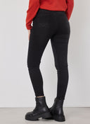 Τζιν skinny ψηλόμεσο - Μαύρο - thefashionproject.gr - The Fashion Project