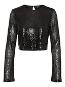 Crop top με παγιέτες Vero Moda 10305497