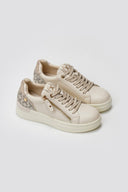 Xti 144233 Sneakers with Zipper - Beige Matte - thefashionproject.gr - Xti Footwear