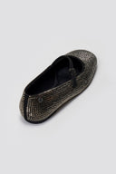 Xti 144700 Mary Janes with Strass - Black Suede - thefashionproject.gr - Xti Footwear