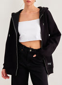 Ζακέτα φούτερ με κουκούλα Escape - Μαύρο - thefashionproject.gr - Escape