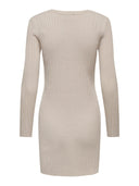 Ζακέτα με ριμπ πλέξη ONLY 15310507 - Μπεζ - thefashionproject.gr - ONLY