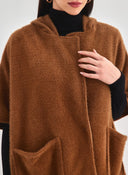 Ζακέτα σενίλ oversized