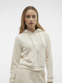 Ζακέτα velvet με κουκούλα Vero Moda 10294074